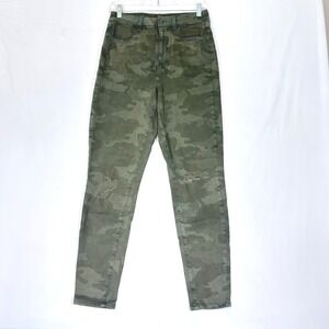 AE American Eagle Camo Distressed Jegging 8 High Rise Next Level